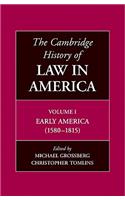 The Cambridge History of Law in America