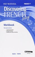 Workbook with Review Bookmarks Level 1: (Discovering French Today)