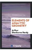 Elements of Analytic Geometry