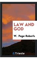 LAW AND GOD