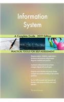 Information System A Complete Guide - 2019 Edition