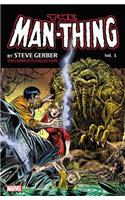 Man-Thing by Steve Gerber