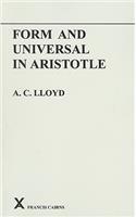 Form and Universal in Aristotle