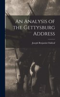 Analysis of the Gettysburg Address