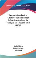 Commissions Bericht Uber Die Schwarzwalder Industrieausstellung Zu Villingen Im Spatjahr, 1858 (1858)