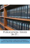 Publication, Issues 26-27...