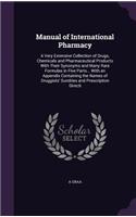 Manual of International Pharmacy