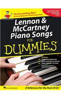 Lennon & McCartney Piano Songs for Dummies