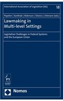 Lawmaking in Multi-Level Settings