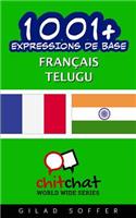 1001+ Expressions de Base Français - Telugu