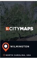 City Maps Wilmington North Carolina, USA