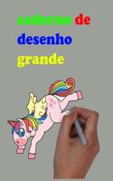 caderno de desenho grande