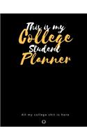 This is my college student planner