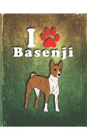 Basenji: Dog Journal Notebook for Puppy Owner Gratitude Kids Journal Write & Draw Children Diary