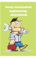 Funny mechanical engineering sketchbook