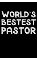 World's bestest pastor: Notebook (Journal, Diary) for the best Pastor in the world - 120 lined pages to write in