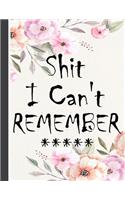 Shit I Can't Remember