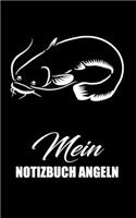 Mein Notizbuch Angeln