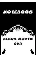 Black Mouth Cur Notebook