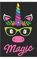 Magic (Unicorn Journal Notebook)