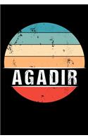 Agadir: 100 Pages 6 'x 9' - Travel Journal or Notebook