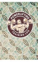 Powerlifting Training Log: (62 Powerlifting Training Log)