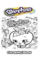 Shopkins Coloring Book: Coloring Book for Kids and Adults, Activity Book with Fun, Easy, and Relaxing Coloring Pages