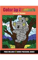 Color By Number (Color By Number - Animals): 36 Color By Number - animal activity sheets designed to develop pen control and number skills in preschool children. The price of this book includes