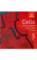 Cello Exam Pieces from 2010 Gr 5