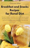 Breakfast and Snack Recipes for Renal Diet