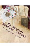 No Excuses Reading Journal for Biographies & Memoirs
