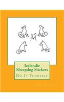 Icelandic Sheepdog Stickers: Do It Yourself