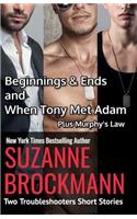 Beginnings and Ends & When Tony Met Adam with Murphy's Law (annotated reissues originally published in 2012, 2011, 2001)