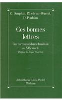 Ces Bonnes Lettres