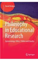 Philosophy in Educational Research