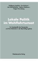 Lokale Politik Im Wohlfahrtsstaat