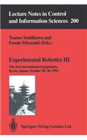 Experimental Robotics III