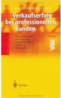 Verkaufserfolg Bei Professionellen Kunden