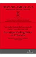 Investigación Lingueística En Colombia