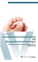 Rehabilitationsmöglichkeiten bei Beugesehnenverletzungen