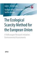 Ecological Scarcity Method for the European Union