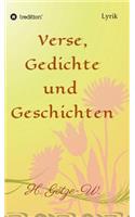 Verse, Gedichte und Geschichten