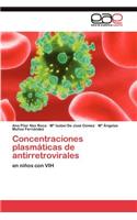 Concentraciones plasmáticas de antirretrovirales