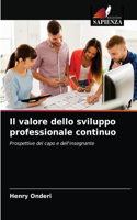 valore dello sviluppo professionale continuo