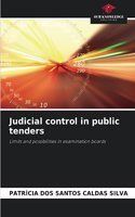 Judicial control in public tenders