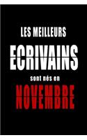 Les Meilleurs Ecrivains sont nés en Novembre carnet de notes