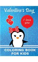 Valentine's Day Coloring Book for Kids