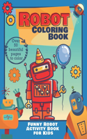 Robot Coloring Book