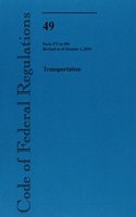 Code of Federal Regulations, Title 49, Transportation, PT. 572-999, Revised as of October 1, 2010