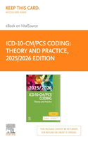 ICD-10-CM/PCs Coding: Theory and Practice, 2025/2026 Edition-Elsevier E-Book on Vitalsource (Retail Access Card)